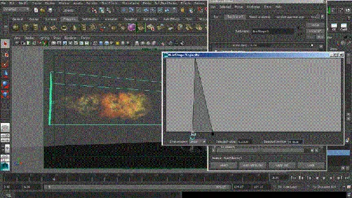 Simulating a Flamethrower Effect in Maya的图片2