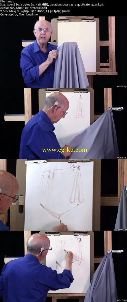 How To Draw Cloth and Drapery with Glenn Vilppu的图片2