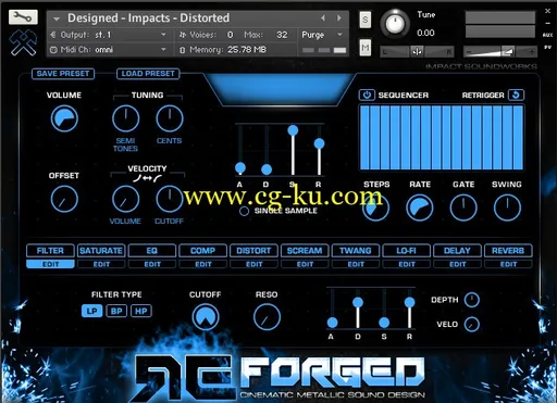 Impаct Soundwоrks ReForged KONTAKT WAV REX的图片2