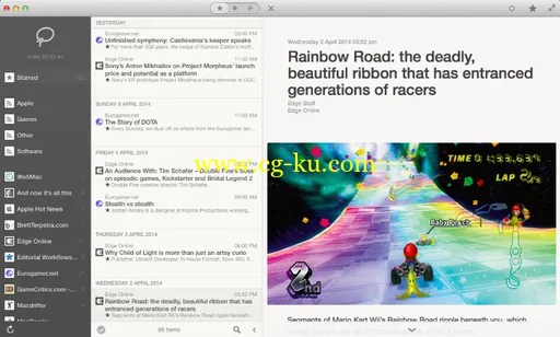 Reeder 2.5.3 MacOSX的图片1