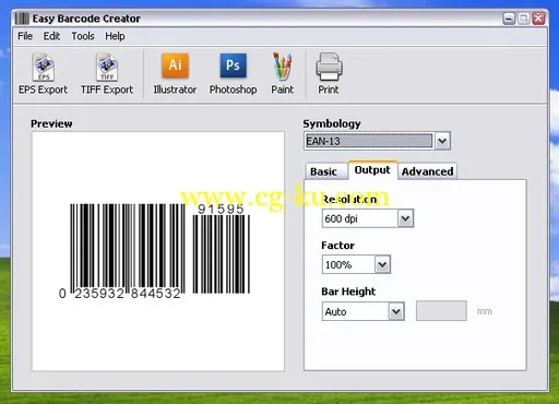 Easy Barcode Creator 3.0.0.54的图片1