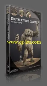 猩猩角色雕刻教程 The Gnomon Workshop Sculpting a Stylized Character with David Meng的图片4