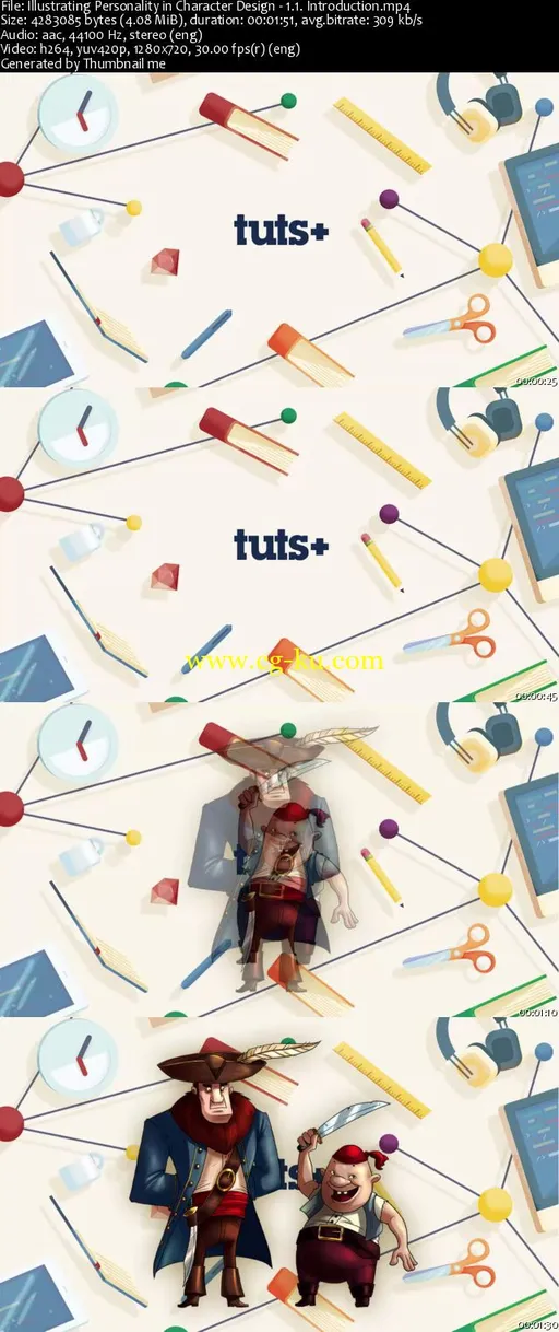 Tutplus – Illustrating Personality in Character Design的图片1