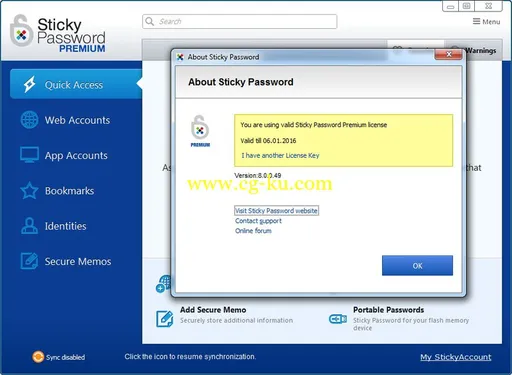 Sticky Password Premium 8.0.10.54 Multilingual的图片2