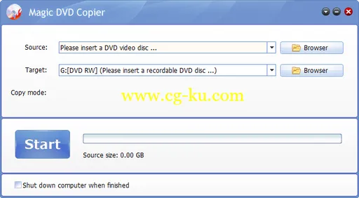 Magic DVD Copier 9.0.0的图片1