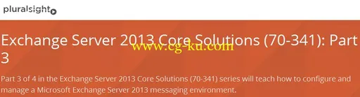 Exchange Server 2013 Core Solutions (70-341): Part 3的图片2