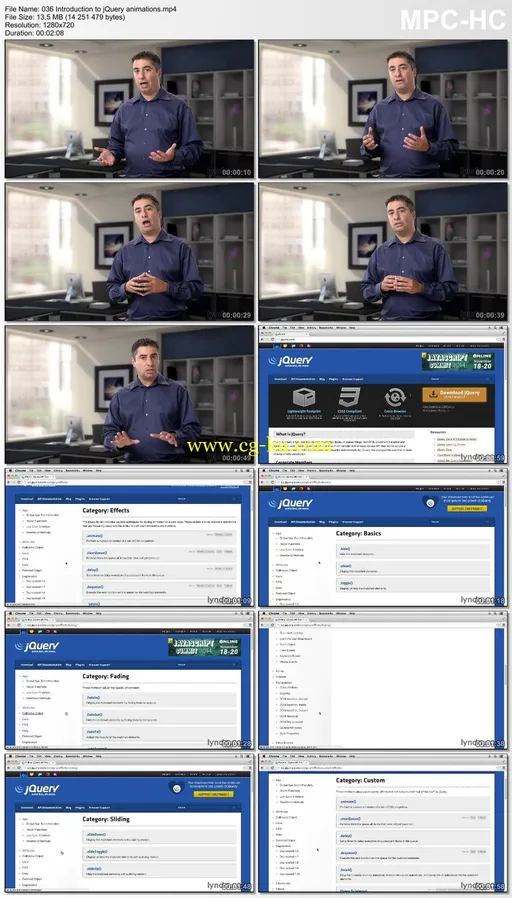 Lynda – jQuery Essential Training的图片1