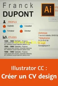 Illustrator CC – Créer un CV design – Alexandre Becquet的图片1