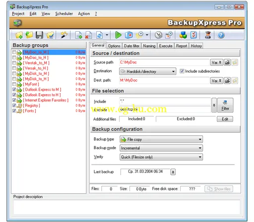 BackupXpress Pro 3.0.2.115的图片1