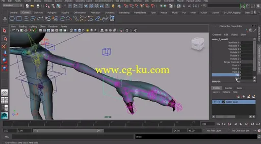 Dixxl Tuxxs – Quick Start to Rigging in Maya: Volume 2 | Maya 2014绑定设置快速启动教程的图片4