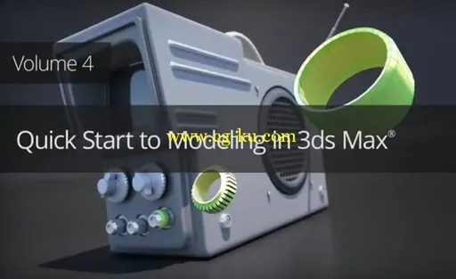 3dsMax 快速建模第4卷 Dixxl Tuxxs – Quick Start to Modeling in 3ds Max: Volume 4的图片1