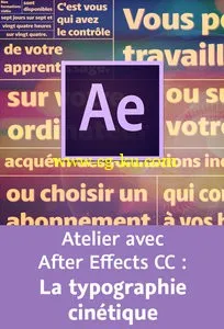 Atelier avec After Effects CC – La typographie cinétique – Bruno Quintin的图片1