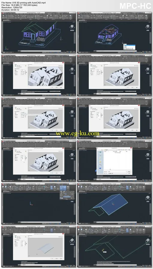 Lynda – 3D Printing a Scale Model with AutoCAD的图片1