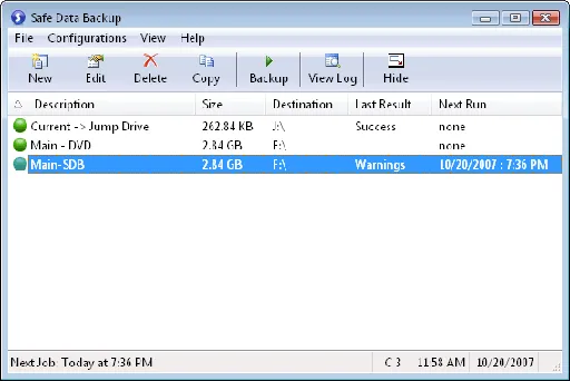 Safe Data Backup 4.1的图片1