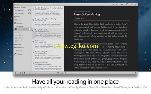 ReadKit 2.2.1 MacOsX的图片1