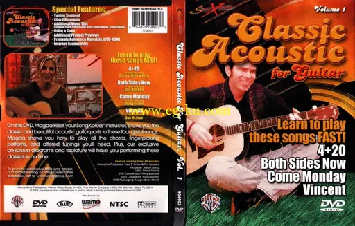 古典吉他教学PDF+视频V1 SongXpress – Classic Acoustic For Guitar – V1 – DVD (2003)的图片1