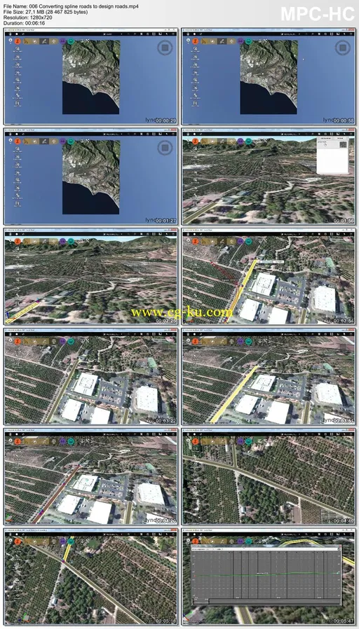 Lynda – Up and Running with Roadway Design for InfraWorks 360的图片1