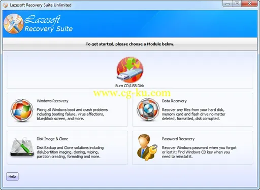 Lazesoft Recovery Suite Unlimited Edition 3.5.1 数据恢复套件的图片1