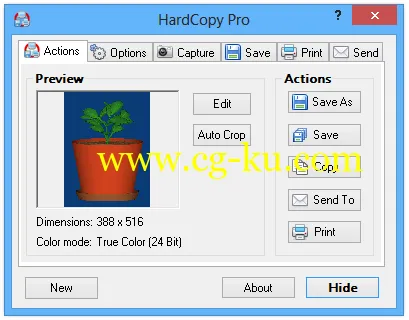 DeskSoft HardCopy Pro 4.10.0 截图工具的图片1