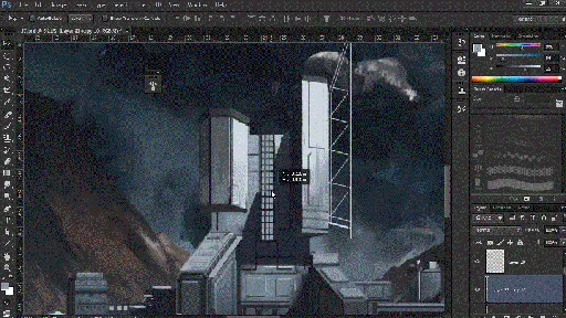 Creating a Sci-Fi Environment Concept in Photoshop的图片2