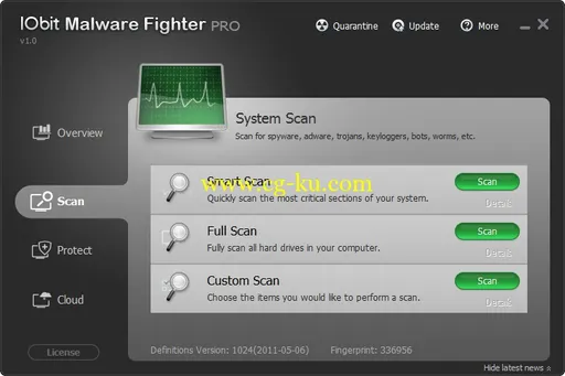 IObit Malware Fighter Pro 3.4.0.9 Multilingual的图片1