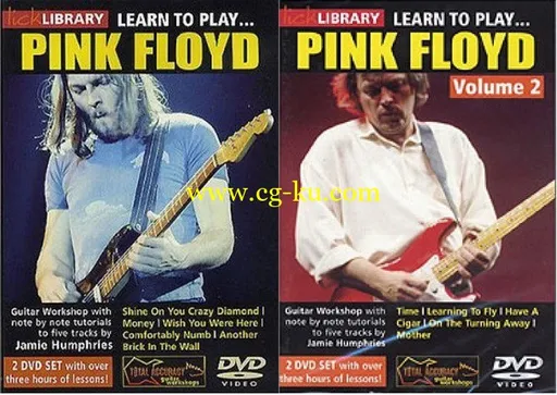 Lick Library – Learn to Play Pink Floyd Vol. 1 & 2的图片1