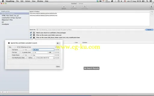 VisualGrep 1.2.8 Retail MacOSX的图片1