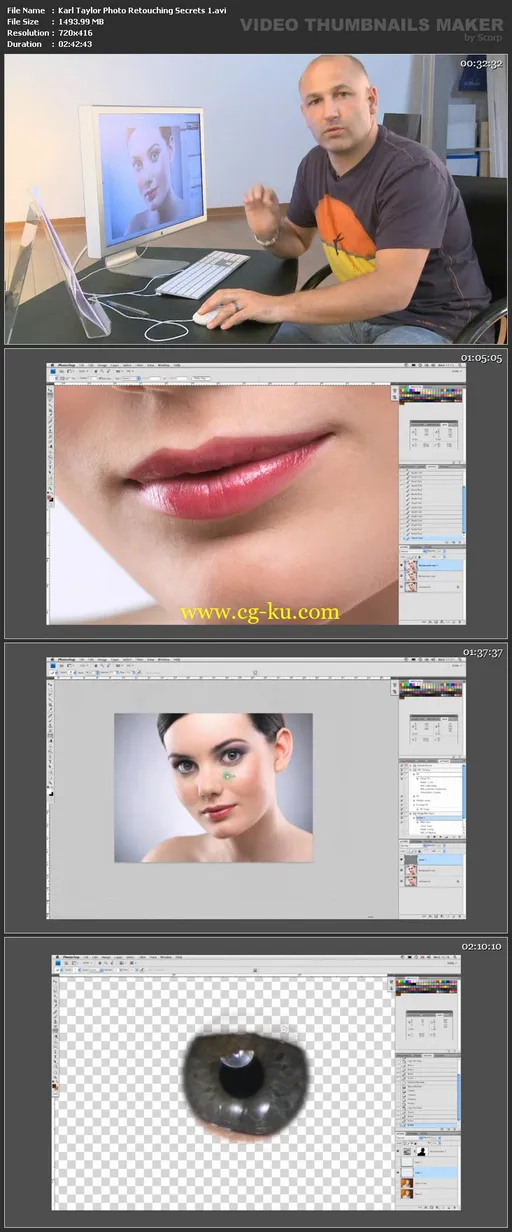 Karl Taylor – Professional Industry Retouching Secrets DVD的图片2