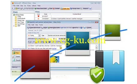 Efficient Diary Pro 3.81.383 Multilanguage的图片1