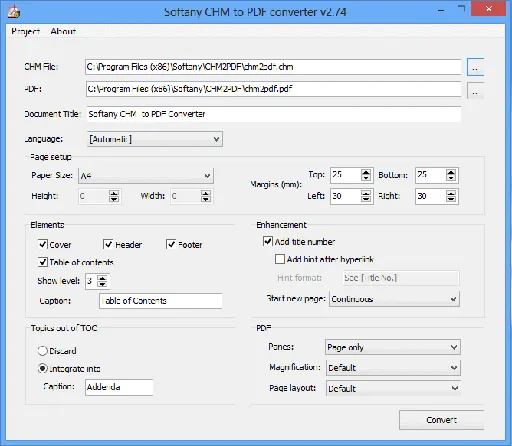 Softany CHM to PDF Converter 3.03的图片1