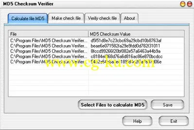 MD5 Checksum Verifier 5.6的图片1