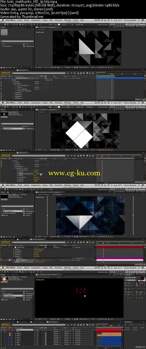 Matt Trunks – Isoscene: Animate a complex scene based on triangles in After Effects [Fr.]的图片2