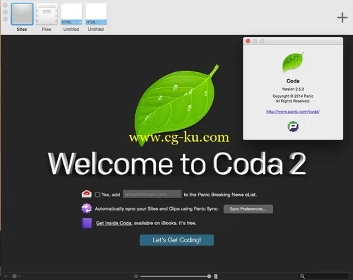 Coda 2.6 Mac OS X的图片2