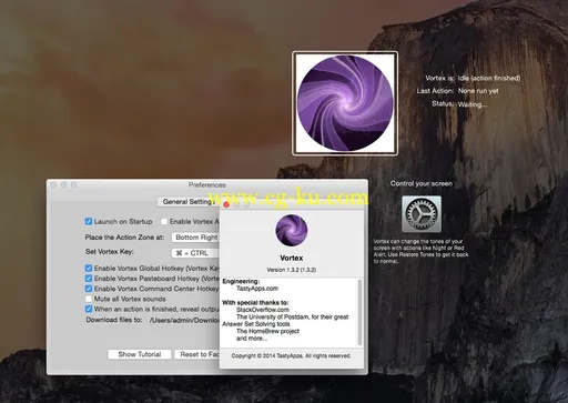 Vortex 1.3.2 MacOSX的图片2