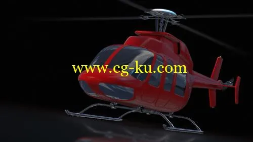 Modeling a Realistic Helicopter in LightWave 3D的图片1