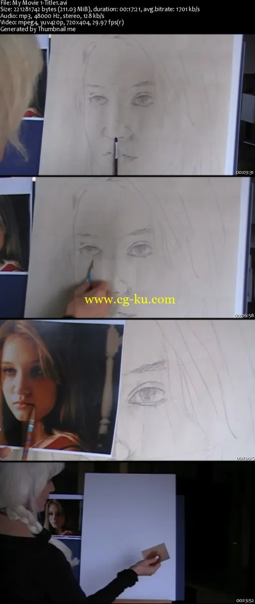 Step-By-Step Portrait Demo by Tamara Geddes的图片2