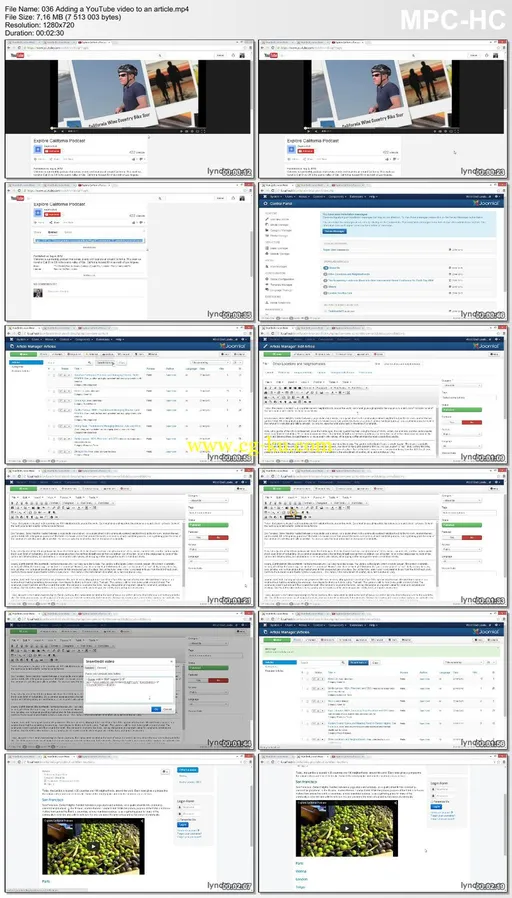 Lynda – Joomla! 3.3 Essentials: Working with Content的图片2