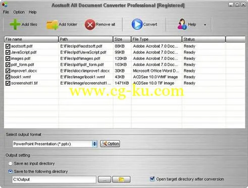 Aostsoft All Document Converter Professional 3.9.3 专业的文件转换工具的图片1