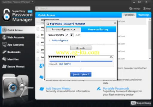 SuperEasy Password Manager Pro 1.0.0.30 + Portable的图片1