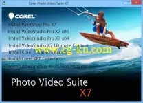 Corel Photo Video Suite X7 Multilingual + Content Pack的图片1