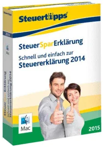 SteuerSparErklärung 2015 v20.25 für MacOSX的图片1