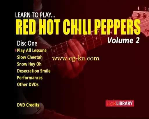 Learn to play Red Hot Chili Peppers – Vol 2的图片2