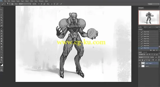 Cubebrush – RAW Bot Sketch的图片1