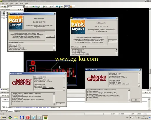 Mentor Graphics PADS 9.5 Update2的图片2