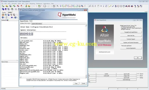 Altair HyperWorks Solvers 13.0.210 Win64 Update的图片2