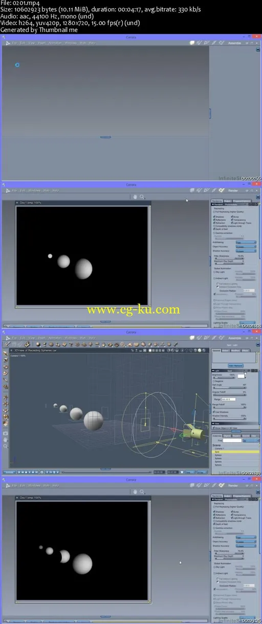 InfiniteSkills – Carrara – Realism Rendering Training Video的图片2