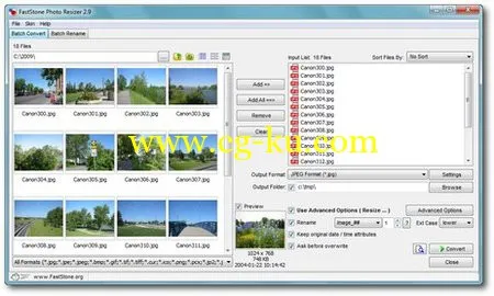 FastStone Photo Resizer 3.8 Corporate + Portable 图片尺寸调整工具的图片1