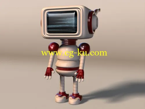 Simplylightwave – Little Robot Basic Modeling的图片1