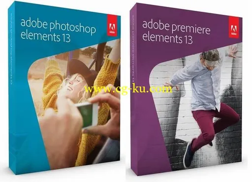 Adobe Photoshop & Premiere Elements 13.1 Multilingual的图片1