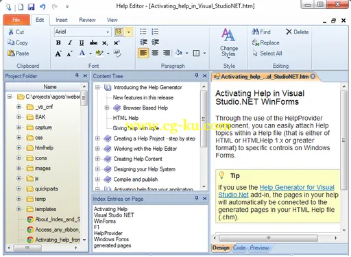 Help Generator for Visual Studio.NET 2010/2012/2013 v7.0.1的图片1